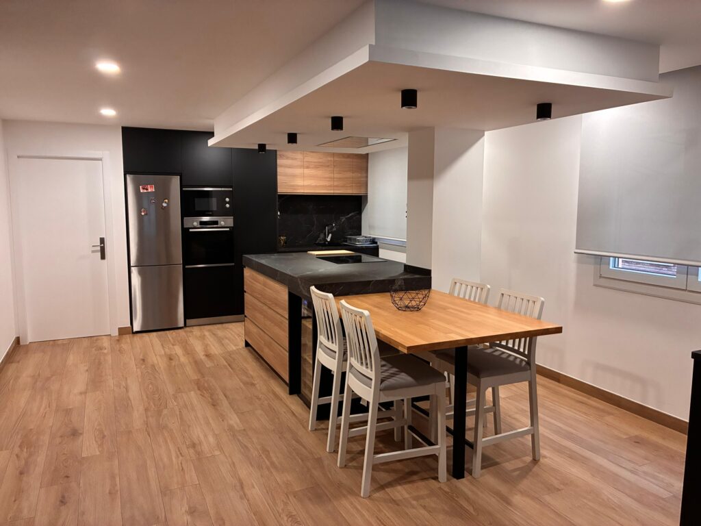 Cocina madera a medida