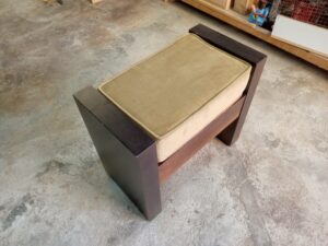 banqueta de madera