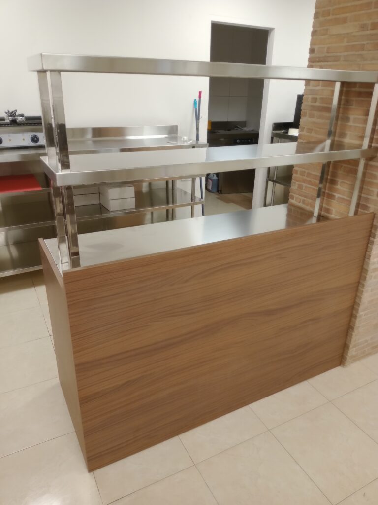 panelado mesa nogal