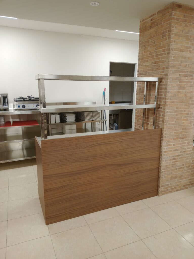 panelado mesa nogal